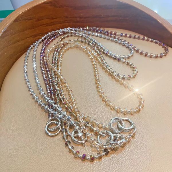 ddmygifts New wheel crystal crossbody phone chain, fashionable and high-end, anti loss lanyard bag, water cup replacement pendant A