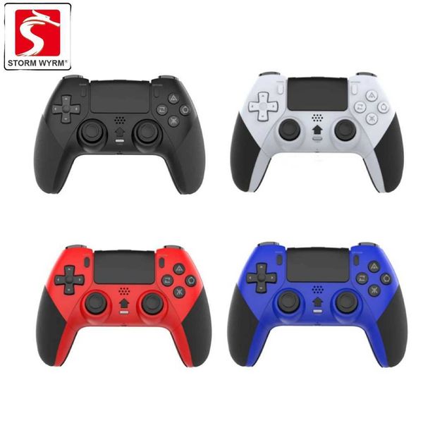 Game Controllers Joysticks STORM WYRM Wireless Gamepad Controller for 4 With Motorized Vibration Body Sensing 6-Axis Continuous Firing Funct