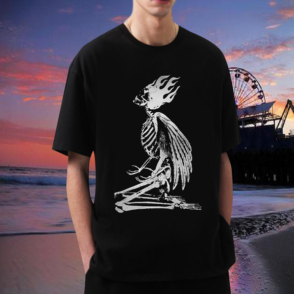 Designer Fashion Man T Shirts Cartoon Printing S-3XL Tshirts Casual Beach Cotton Breathable Soft Soft Tees