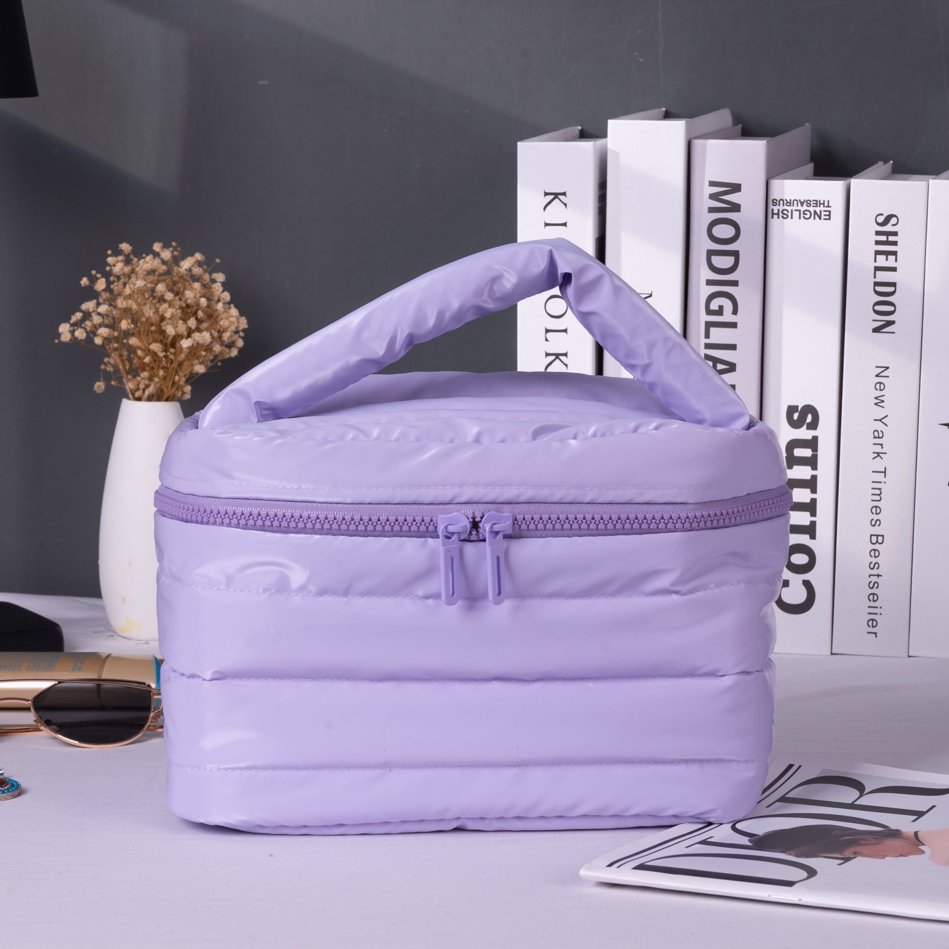 I469 A4 New cosmetic bag with high-value makeup brush and lipstick storage bag