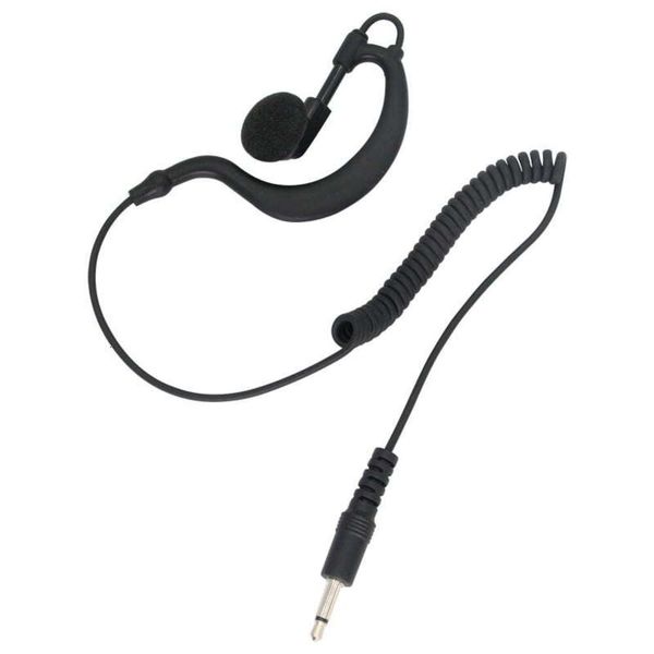 Earpiece Air Listen Tube Only with 3.5mm Plug Walkie Talkie-two Way Radio in Ear Stereo Wired Earphone for MP3 Smartphones