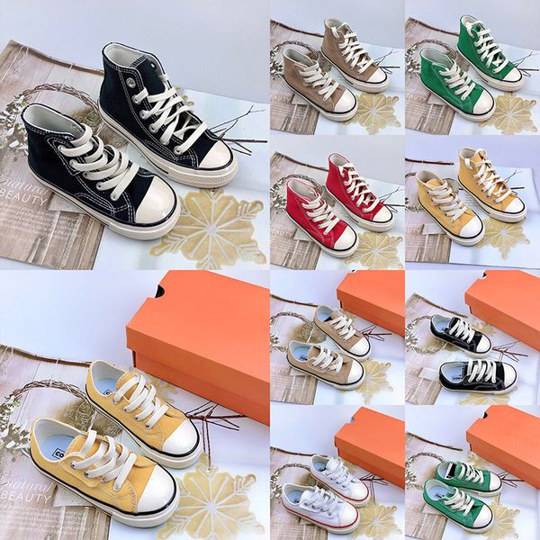 Designer Kids Running Shoes Play Love With Eyes Hearts 1970s Children Big Eyes beige classic casual skateboarding and Boys Girls sports shoe