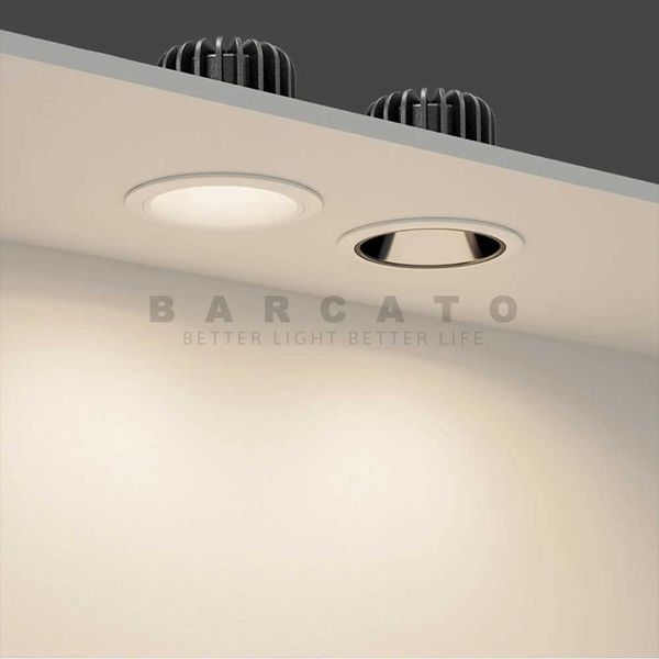 Anti glare LED tube light super bright embedded LED spotlight 5W 7W 9W Aisle Living Room AC85-230V 3-color pendant light CL240830