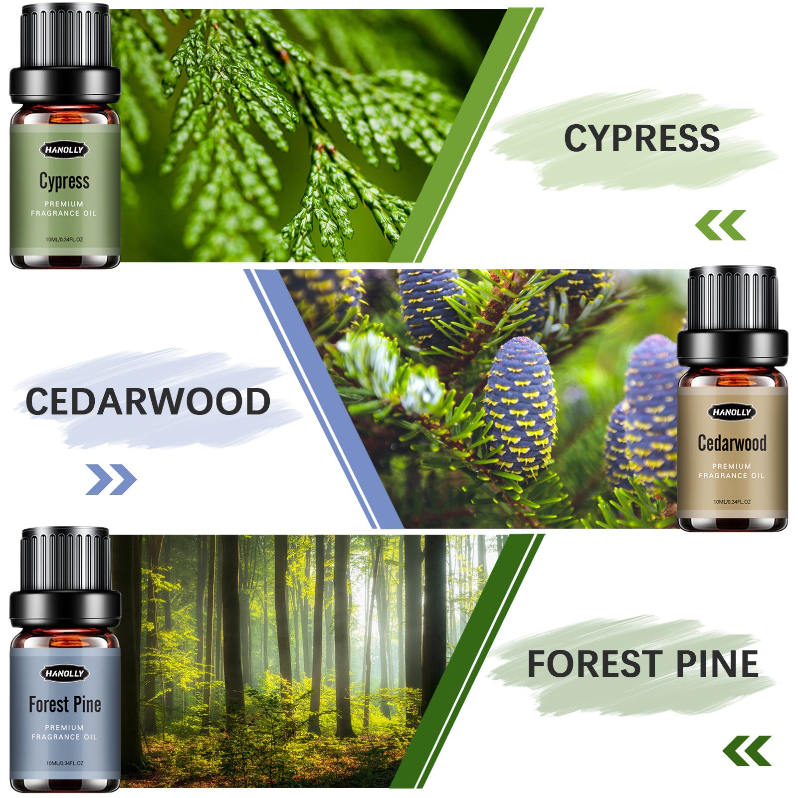 TEMU Set Of 6 Essential Oils Set, Fragrance Oil Essential Oils Kit For Diffuser, Candle Making - Ideal Gift For Any Occasion