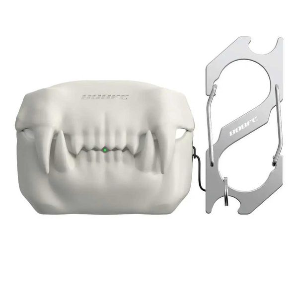 For AirPods Pro-Pro 2 Headphone Case Halloween Horrible Creative Teeth Silicone Cases Protective Wireless Earphone Accessories Y240810