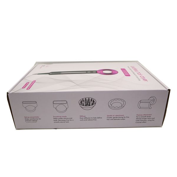 Hair Dryers Care Styg Tools Products Curg Irons Electric Dryer 5 In 1 Hairs Comb Negative Straightener Professional Ion Hot Air Brush