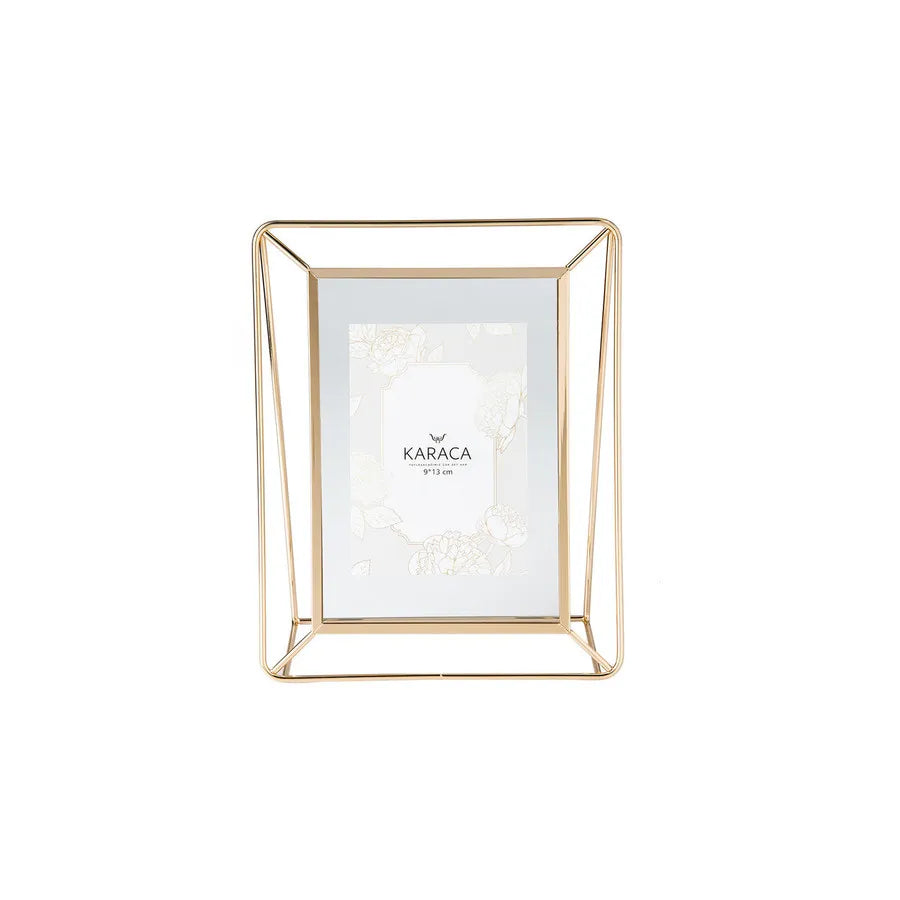 Karaca Magic Photo Frame, 12cmx17cm, Gold