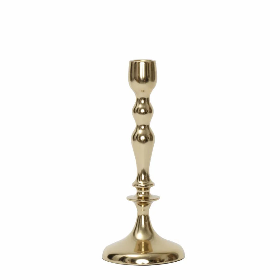 Karaca Home Dots Candlestick, 28cm, Gold