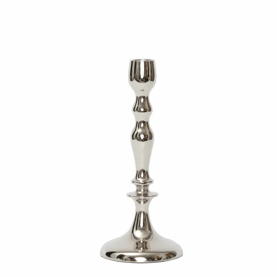 Karaca Home Dots Candlestick, 28cm, Silver