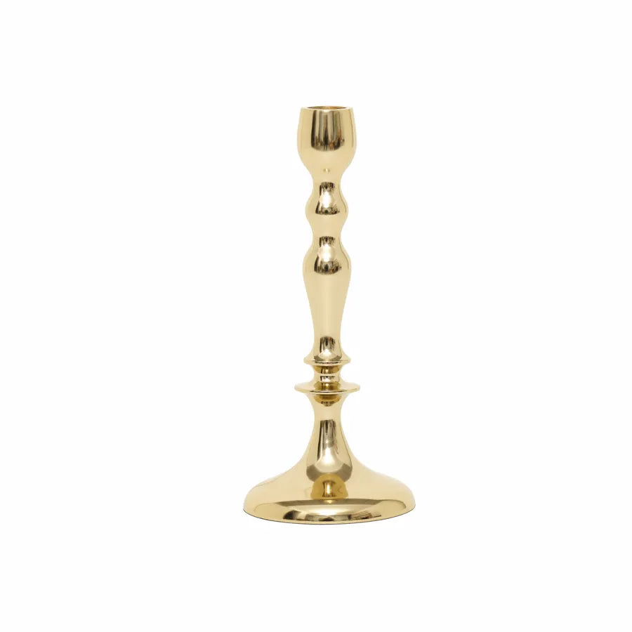 Karaca Home Dots Candlestick, 23cm, Gold