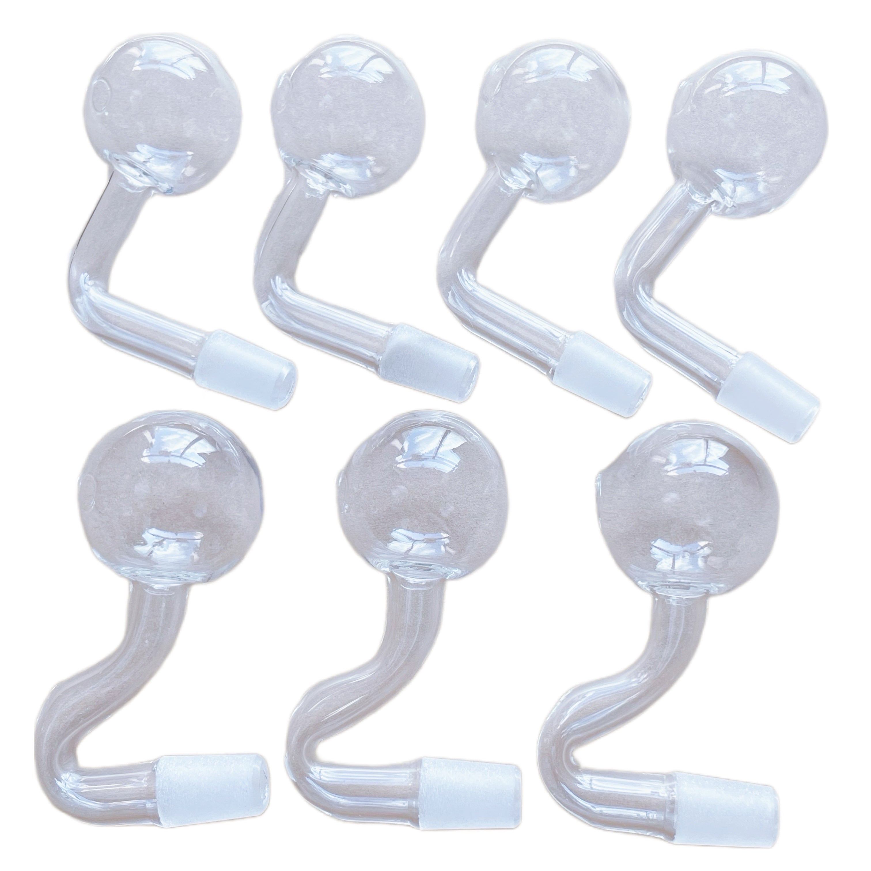 Super Big Ball 40mm Pyrex glass pipe Oil Burner Pipe Smoking Bowl Bubbler 14mm 18mm Male DownStem Bowls For Water Hookahs Bongs Smoking Accessories