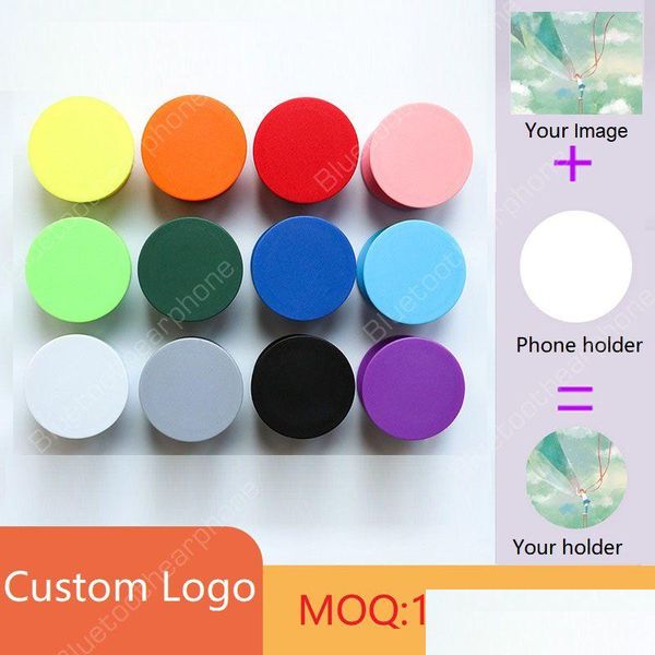 Cell Phone Mounts Holders Grip Holder Custom Printing Mount Sockets Drop Delivery Phones Accessories Othkw