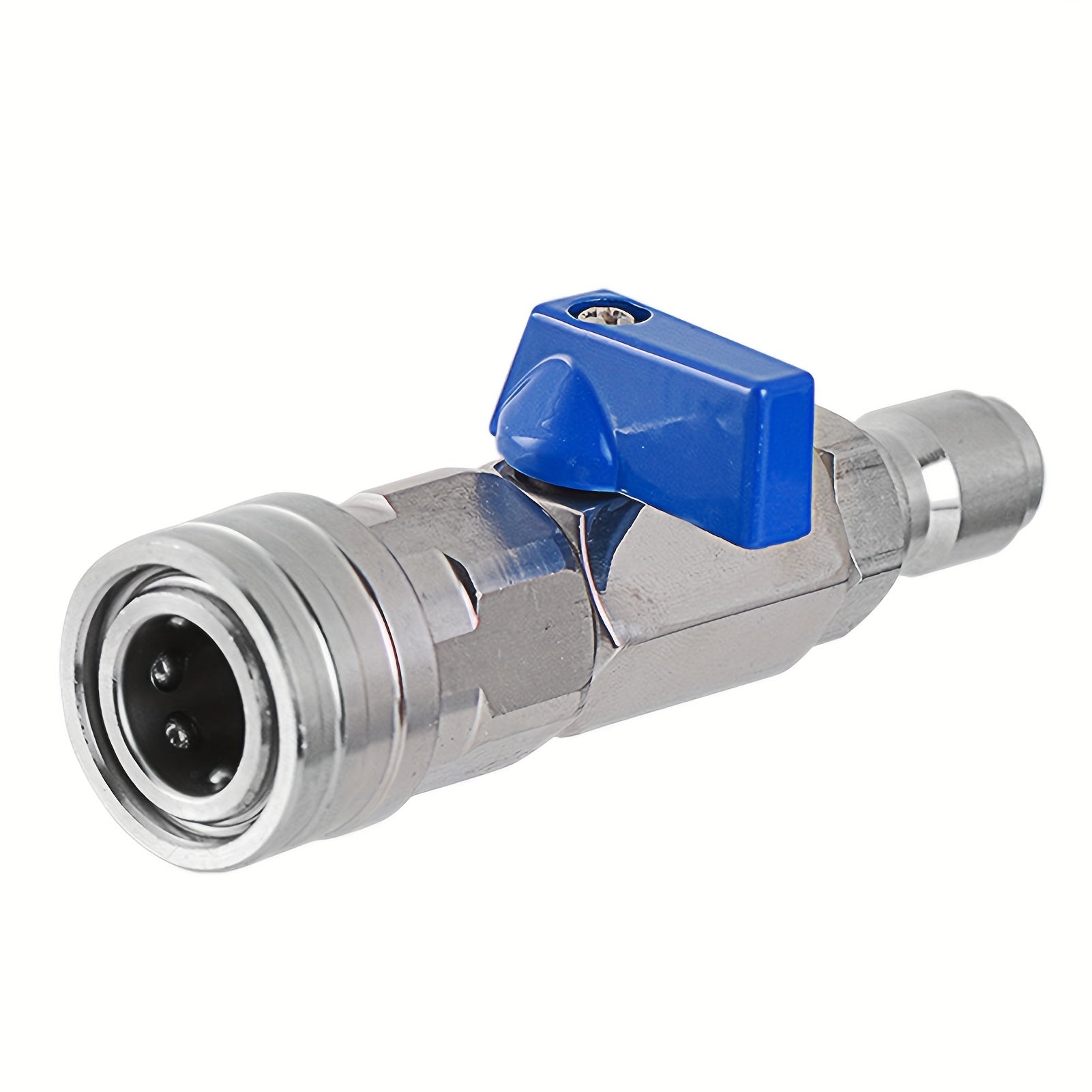 TEMU 1pc 3-8" High Pressure Washer Duty Kit 3-8" Quick Connector 4500 Psi For Agricultural Irrigation Stainless Steel Patio Power Washer Hose