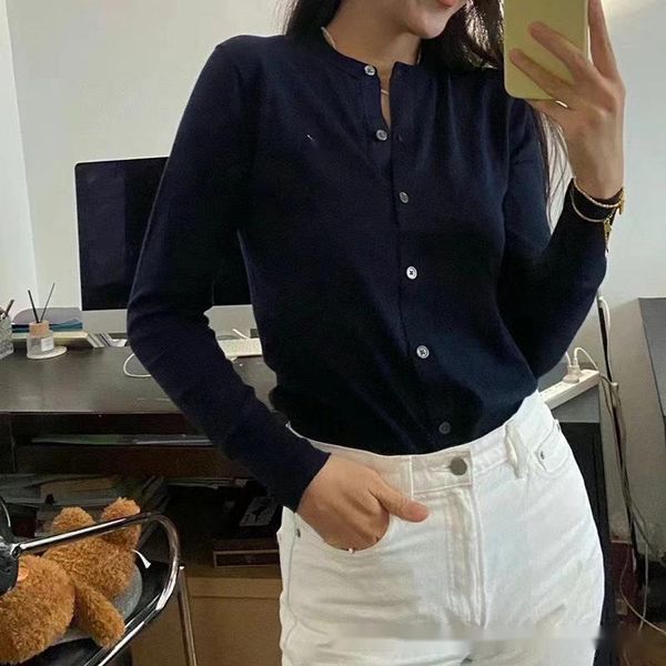 Sets Ralp Comforters Laurens Paul Spring-Summer Womens Clean Face Cardigan Sweater Casual Sunscreen Long Sleeved Knitted Shirt Versatile Coa