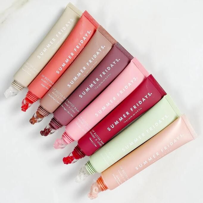 Lip Butter 15g Lip Balm Liquid Lipstick moisturizes Smooth Makeup Lips Glaze LipGloss Oil Jelly pink sugar vanilla beige birthday cake 0.5oz SF LipC