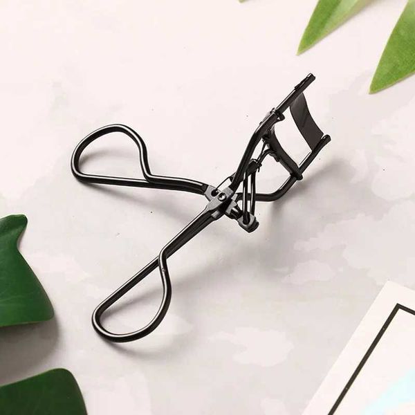 Black Simple Metal Electroplated Eyelash Curler Eyelash Rapid Prototyping Natural Curler Convenient Eyelash Curler Eye MakeupC250111