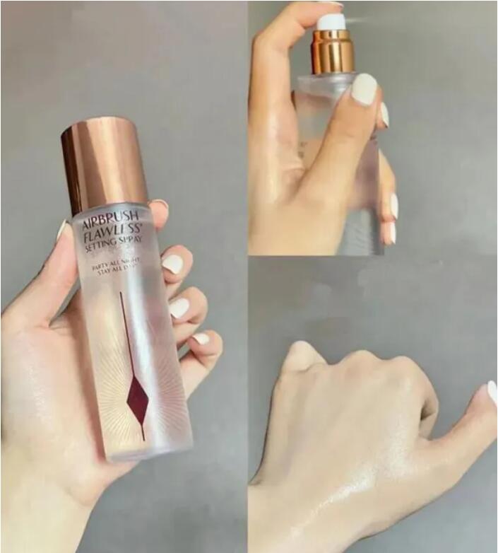 Setting Spray 100ml Airbrush Flawless Mist Face Makeup Setting Spray Moisturizing Hydrate Oil Control Longlasting Waterproof Natural Matte Refreshin