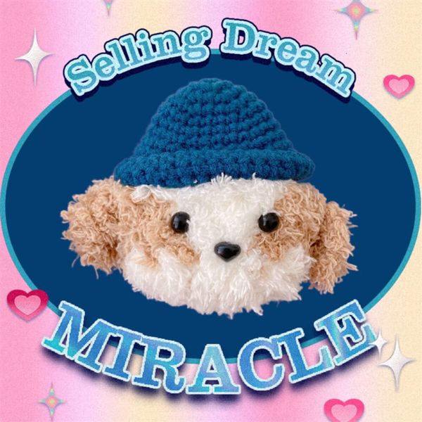 ddmygifts Plush blue hat dog Bluetooth earphone protective case Pro2-3 generation soft shell cute and suitable A