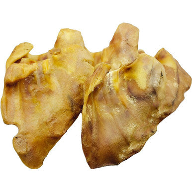 Jumbo Whole Natural Pig Ears Dog Treats - Whole Natural Pig Ears Dog Treats, 15Ct