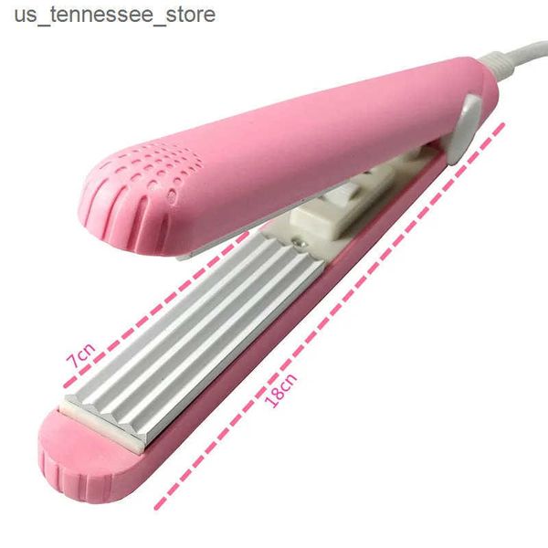 Hair Curlers Straighteners Mini ceramic corn hot straightening small electric plywood straight iron corn clip bang splint J241118