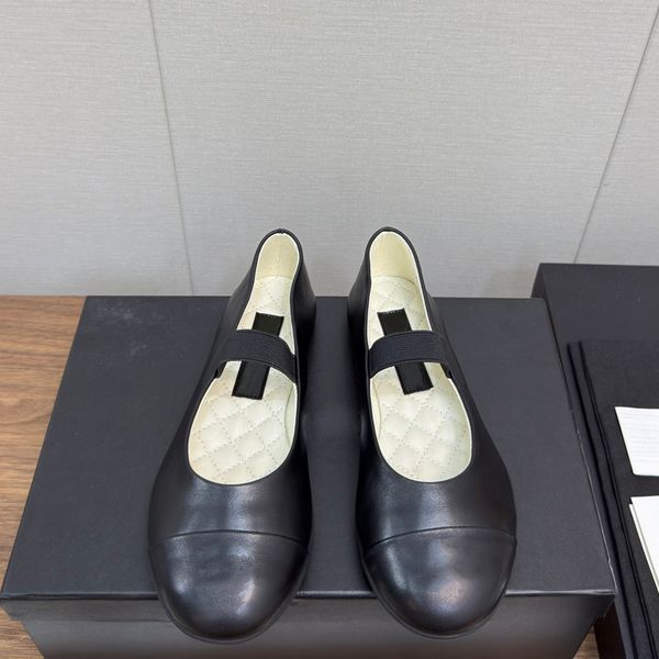 Woman Shoes Soft Leather Casual Female Flats Shoes Elegant Round Toe Shallow Mouth Dress Single Shoes Summer Ladies Ballet Shoes