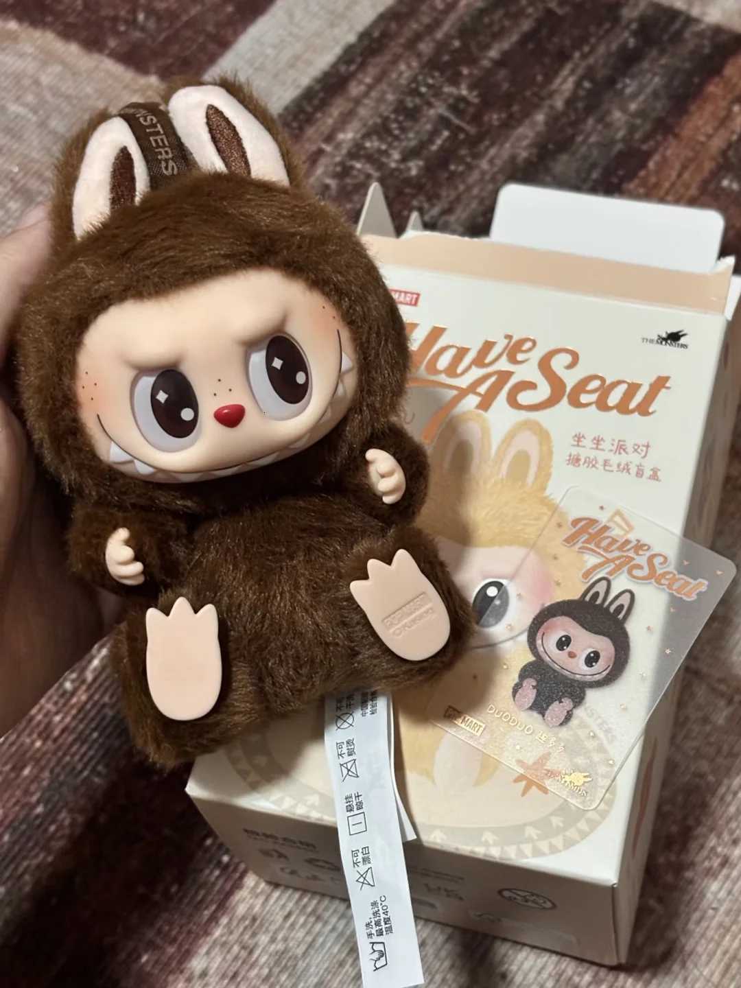 Authentic Labubu Have A Seat Series Vinyl Face Blind Box Toys Kaii The Monsters Dolls Pendents Ornaments Trendy Gift in Stock C250928 C251010