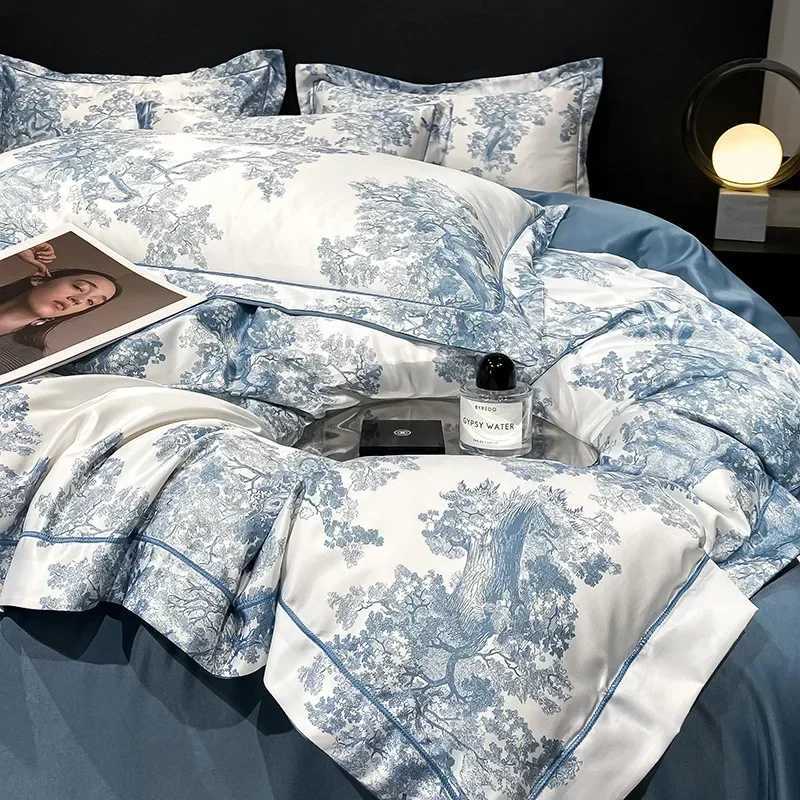 New Arrival Plush bed sheet four piece set European style bedding household bedding smooth bedding with pillowcase M250928