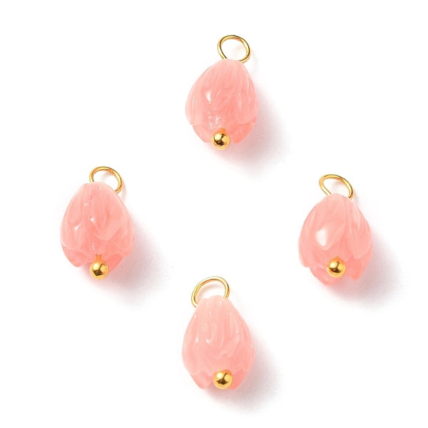 Charms de coral sintético