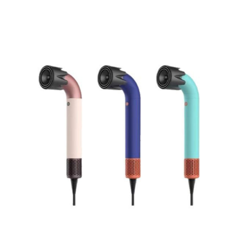 Hair Dryer Designer Dryers Air Wrap Anion Curved Pipe Blower Mute Hairdryer Hair Electric Salon High speed Hair Drier Quick-Dry Safety Lonic Blow Hi