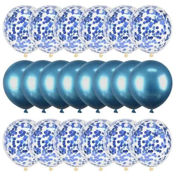 Rose Gold Balloon Set - 20Pcs Confetti Metallic Balloons for Birthday Wedding Anniversary Baby Shower DecorationT250205