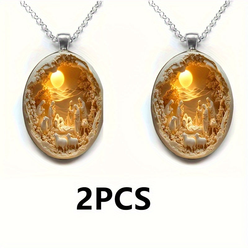 TEMU 2 Necklaces, Ideal For Daily Wear And Elegant Occasions