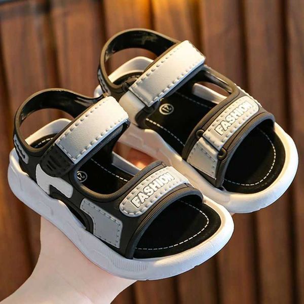 Sandals Childrens sandals summer sandals soft soles non slip middle school kids boys casual students Shoes Boys sandals H240828