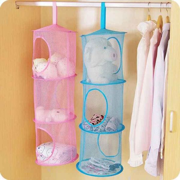 Bags Multi-function Shelf Storage Home Foldable Toy Hanging Organizer Case Net Door Wall Cydrical Capacity Tote Bag