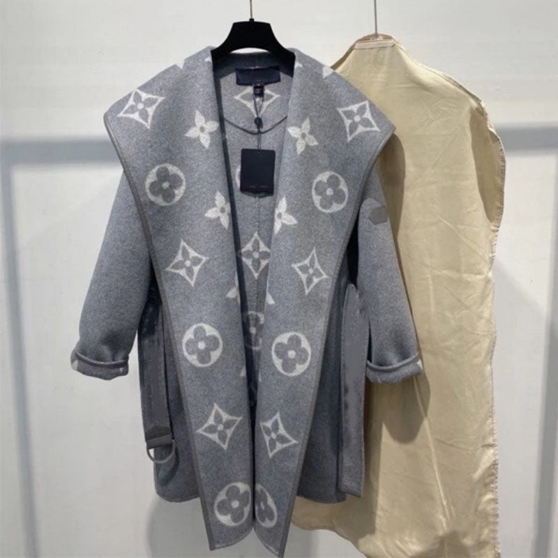 Womens Trench Coats Designer Outerwear Woolen Overcoat Windbreaker X-Long Woolen Coat Overcoat Winter Jacket High Quality Long Coat S M L