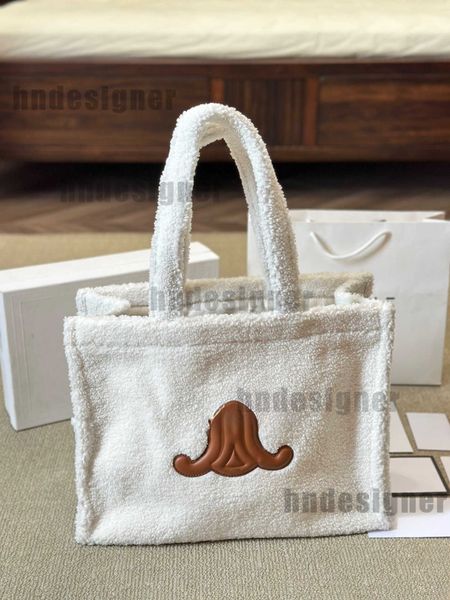 Elegant Lady Wool Tote Bag Handbags Fashion Corssbody Bag Underarm Bag Designer Women Shoulder Bags Luxury Wallet High Capacity Totes Bag Ma