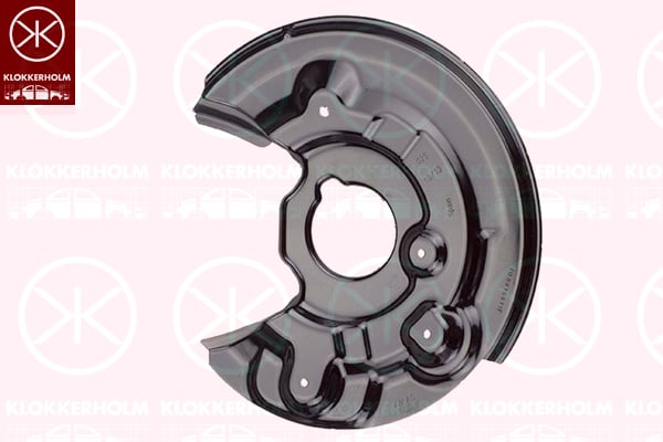 Splash Panel, brake disc KLOKKERHOLM 9515877