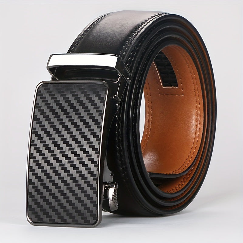 Fashionable high-quality men&#039;s automatic buckle belt men&#039;s business automatic buckle matte