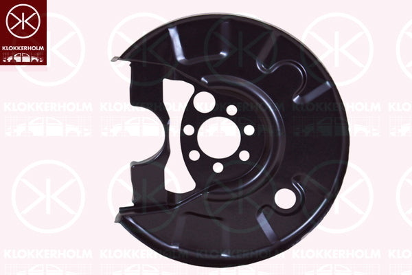 Splash Panel, brake disc KLOKKERHOLM 9521875