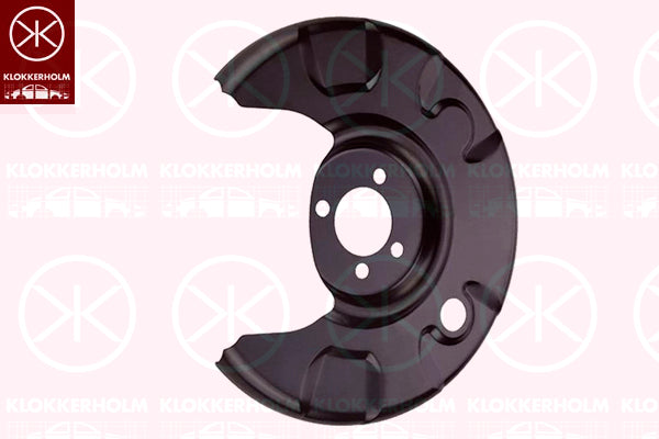 Splash Panel, brake disc KLOKKERHOLM 9521878