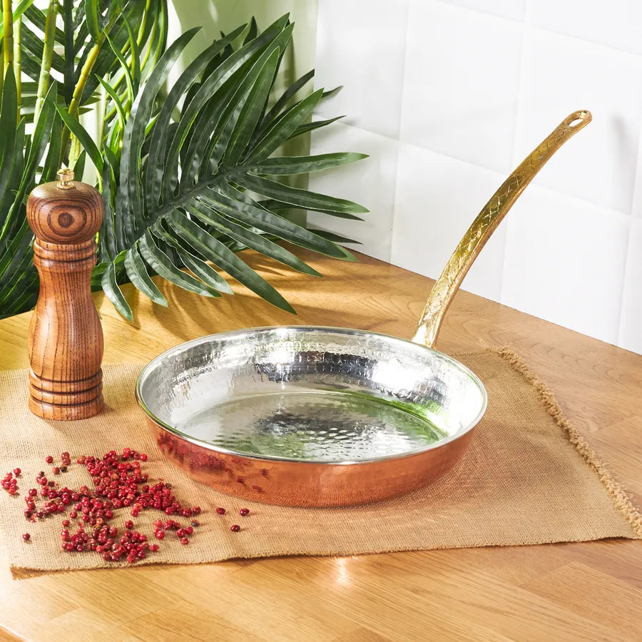 Karaca Mesopotamia Copper Sauce Pan, 18cm, Copper