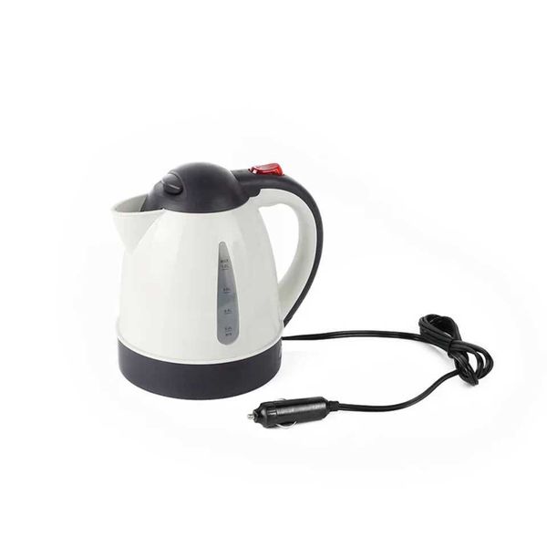 New portable 12V 24V electric travel kettle -1000ml water boiler hot coffee teapot for car camping Y240924