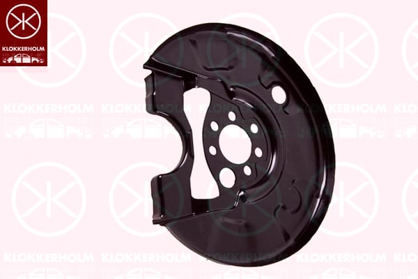Splash Panel, brake disc KLOKKERHOLM 9538877