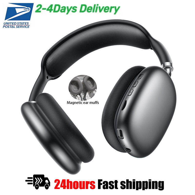 headphones pro max earbuds Wireless Earphones Bluetooth Max Headphones Stereo HIFI Super Bass earphones Headset headphone B22 Magnetic case