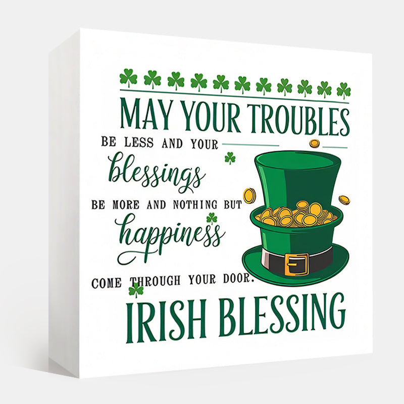 TEMU 's Day Decorative Pvc Sign, Tabletop Plaque, Floor Mount, No Power Needed, Plastic Material, With 3.94" For , Holiday Gift