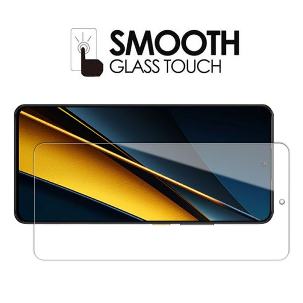 4Pcs Screen Protector For Xiaomi POCO X6 F5 M6 Pro C65 M5S X3 X5 Pro 5G X4 F4 GT X3 NFC F2 X3 GT M5 C40 M4 HD Tempered Glass