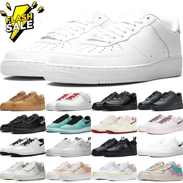 wholesale designer shoes Triple White Wheat mens trainers women sneakers sports shoe Utility Black Spruce Aura Pale Ivory eur 36-47