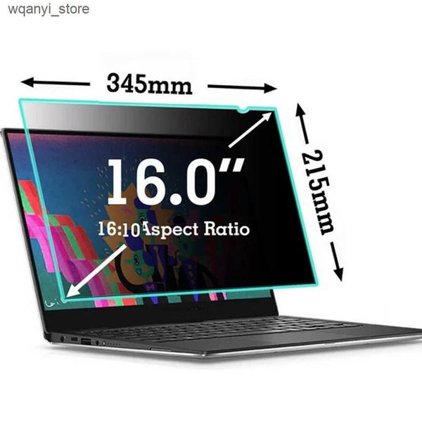 Tablet PC Screen Protectors 16inch (16 10)-345* 215mm Privacy Screen Protector For Laptop PC Anti-peep Anti-spy Filter New Matte Anti-Glare