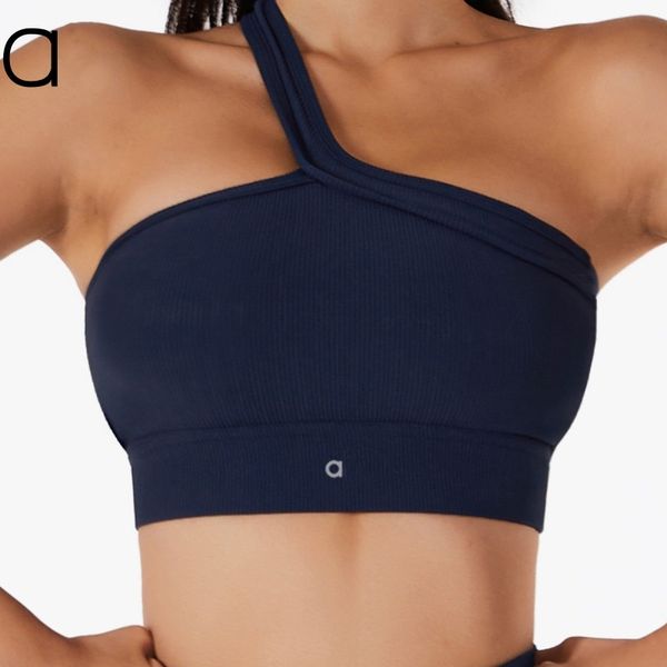 Verão A254 Primavera e ioga Tops esportes Roufenas femininas fitness respiram sutiã traseiro integrado