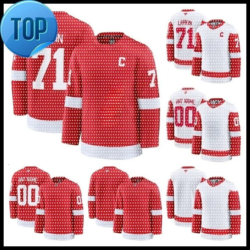 Lucas Raymond Detroit Hockey Jersey Michael Rasmussen Marco Kasper Jonatan Berggren Erik Gustafsson Ben Chiarot Christian Fischers Alex DeBrincat me