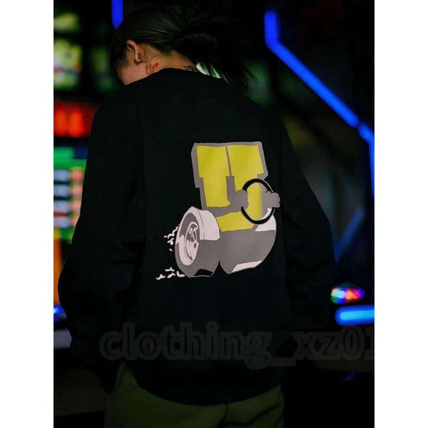 Autumn Winter Under Cinco Bars Indeseded Unissex Sports American Print Padrão casual PRIMEL